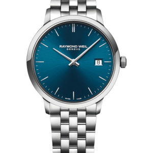 שעון יד יוקרתי לגבר ריימונד וויל - RAYMOND WEIL GENEVE שעון Raymond Weil Toccata Classic Steel Blue Dial Quartz 39 mm