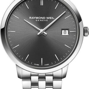 שעון יד יוקרתי לגבר ריימונד וויל - RAYMOND WEIL GENEVE דגםשעון Raymond Weil Toccata Classic Steel Grey Dial Quartz