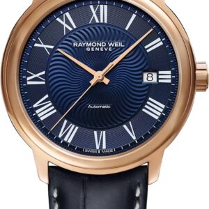 שעון יד יוקרתי לגבר ריימונד וויל -  RAYMOND WEIL GENEVE דגם Raymond Weil Maestro Blues 2237-PC5-00508