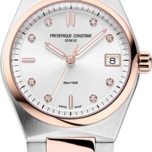 שעון יד יוקרתי לאישה פרדריק קונסטנט - FREDERIQUE CONSTANT דגם FC-240VD2NH2B  HIGHLIFE LADIES QUARTZ - יבואן רשמי!