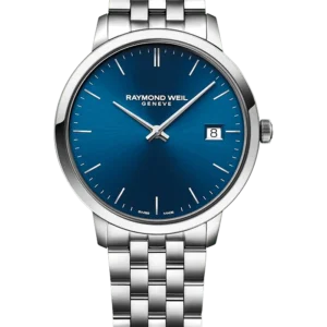 שעון יד יוקרתי לגבר ריימונד וויל - RAYMOND WEIL GENEVE שעון Raymond Weil Toccata Classic Steel Blue Dial Quartz 42 mm