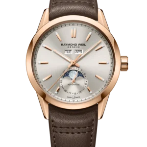 שעון יד יוקרתי לגבר ריימונד וויל -  RAYMOND WEIL GENEVE דגם FREELANCER COMPLETE CALENDAR