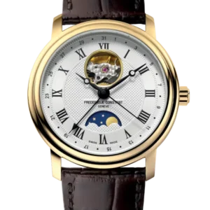 שעון יד פרדריק קונסטנט Classics Heart Beat Moonphase Date  דגם FC-335MC4P5