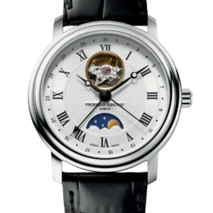 שעון יד יוקרתי לגבר פרדריק קונסטנט - FREDERIQUE CONSTANT דגם FC-335MC4P6 Classics Heart Beat Moonphase Date  יבואן רשמי!