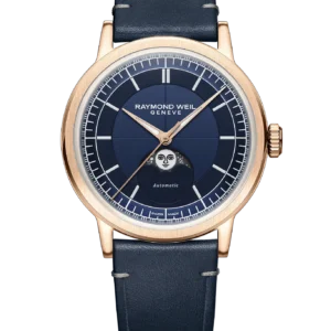 שעון יד יוקרתי לגבר ריימונד וויל -  RAYMOND WEIL GENEVE דגם millesime moonphase