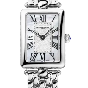 שעון יד יוקרתי לאישה פרדריק קונסטנט - FREDERIQUE CONSTANT דגם FC-200MPW2AC6B Classics Art Deco Carree  יבואן רשמי!
